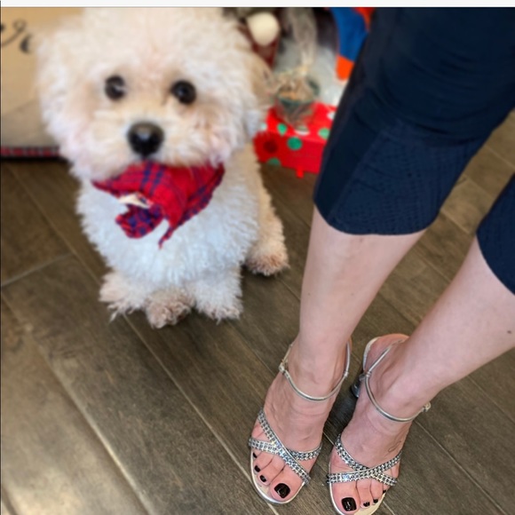 Dolce & Gabbana silver strappy heels 👠 - Picture 6 of 8